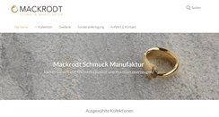 Desktop Screenshot of mackrodt.com